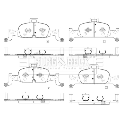 Borg & Beck BBP2602