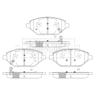 Borg & Beck BBP2600