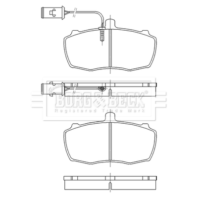 Borg & Beck BBP2549