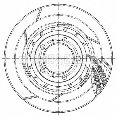 Borg & Beck BBD6160S