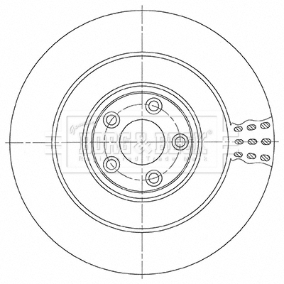 Borg & Beck BBD6151S