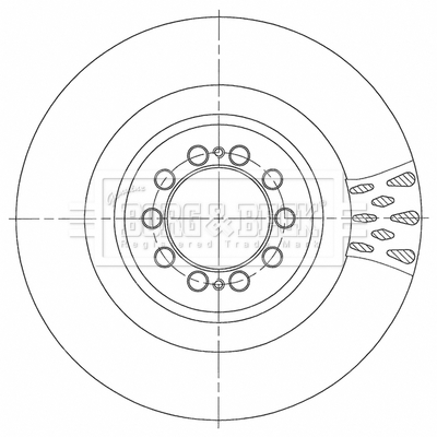 Borg & Beck BBD6145S