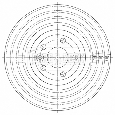 Borg & Beck BBD6143S