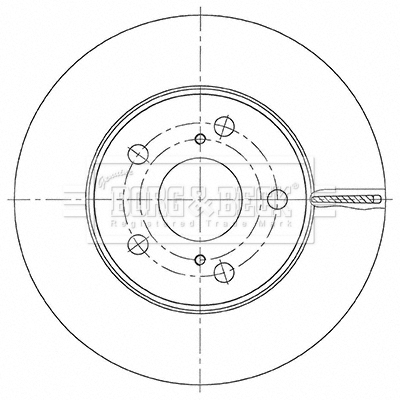 Borg & Beck BBD5487