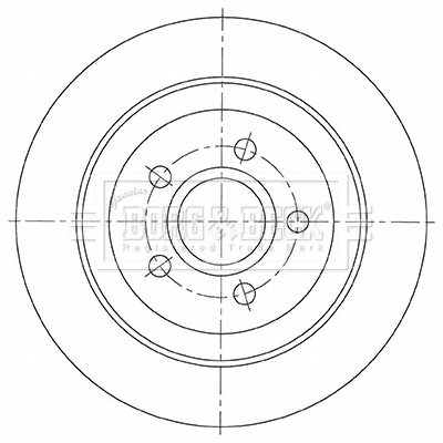 Borg & Beck BBD5481