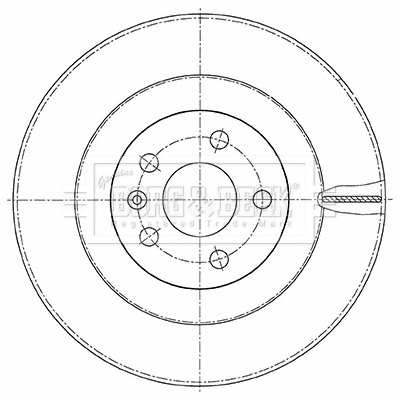 Borg & Beck BBD5477