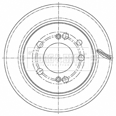 Borg & Beck BBD5474