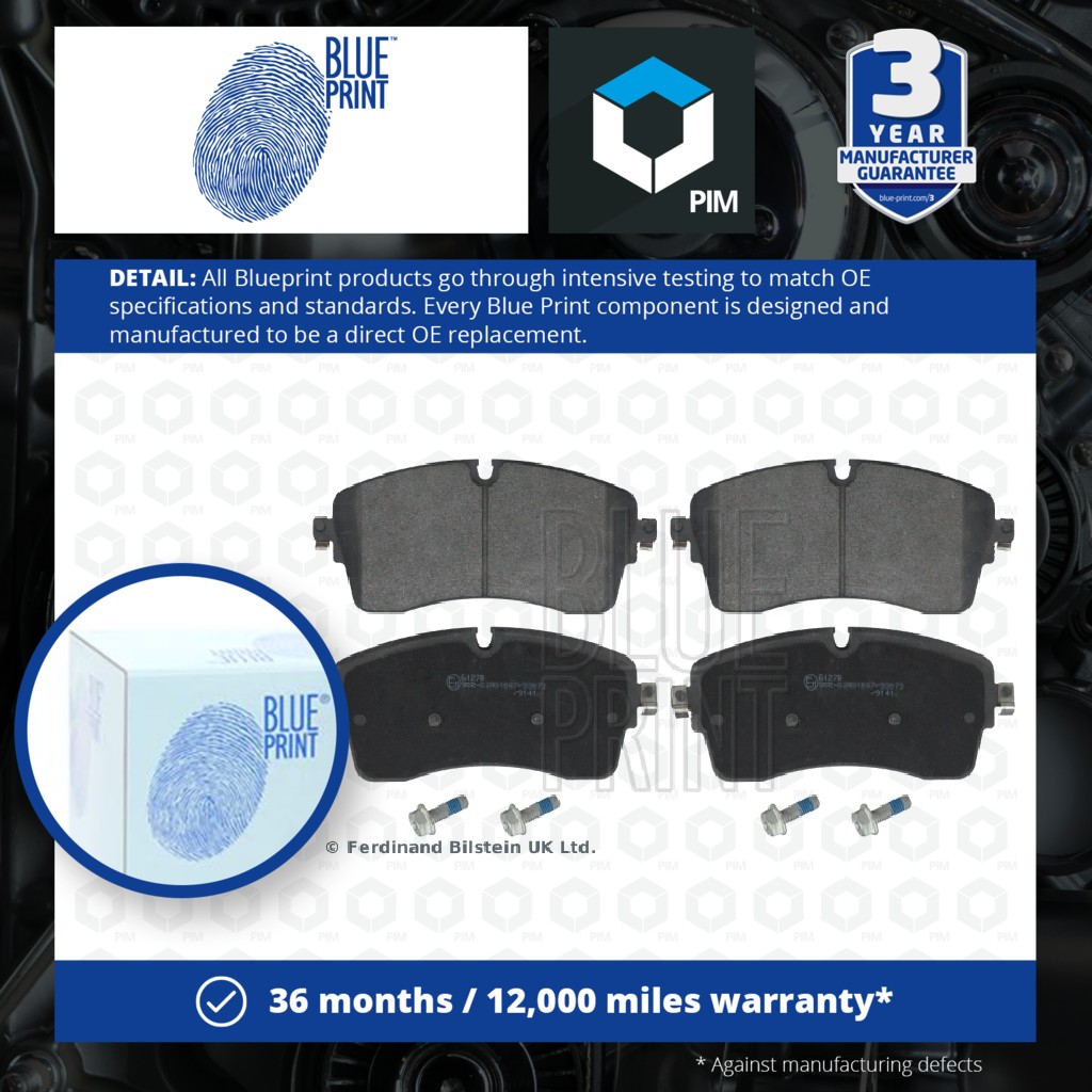 Blue Print Brake Pads Set Front ADJ134253 [PM1580008]