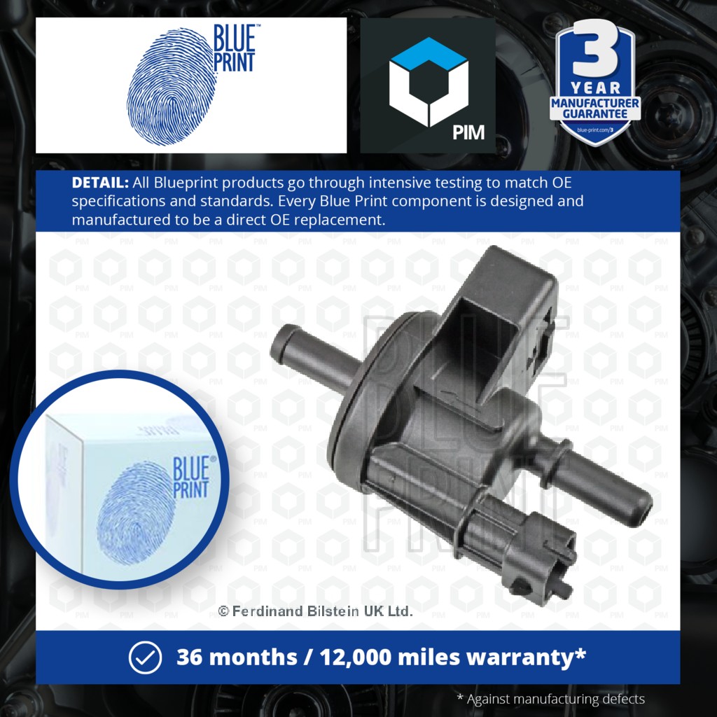 Blue Print Fuel Tank Breather Valve ADG074241 [PM1579642]