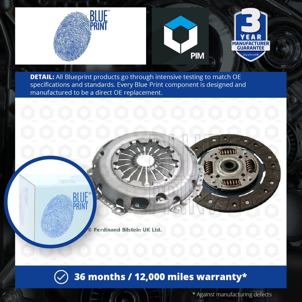 Blue Print Clutch Kit 2 piece (Cover+Plate) ADF123014 [PM1579183]