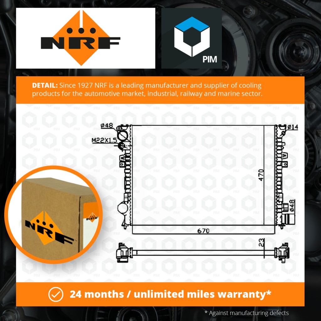 NRF Radiator 58958A [PM1547476]