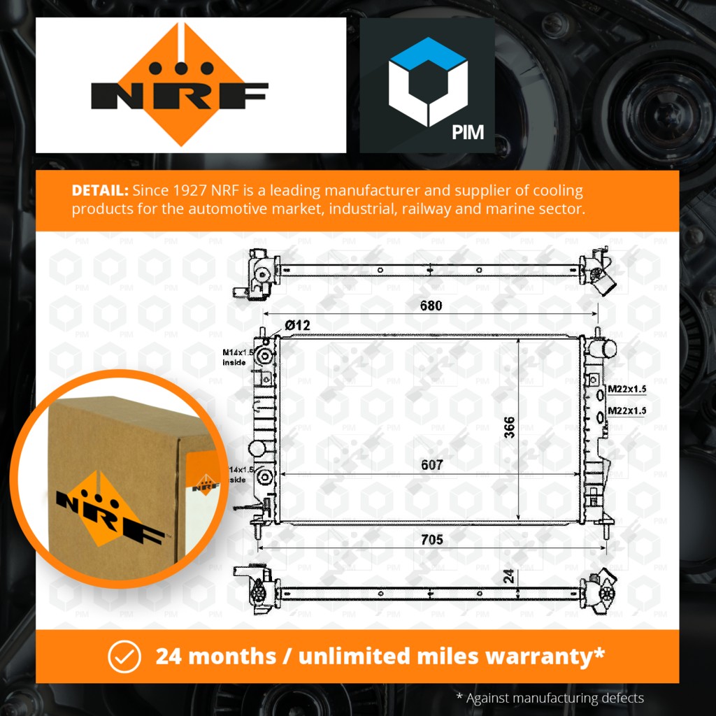 NRF Radiator 50219 [PM1544794]