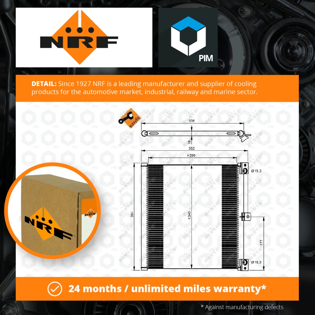 NRF Air Con Condenser 350203 [PM1542848]