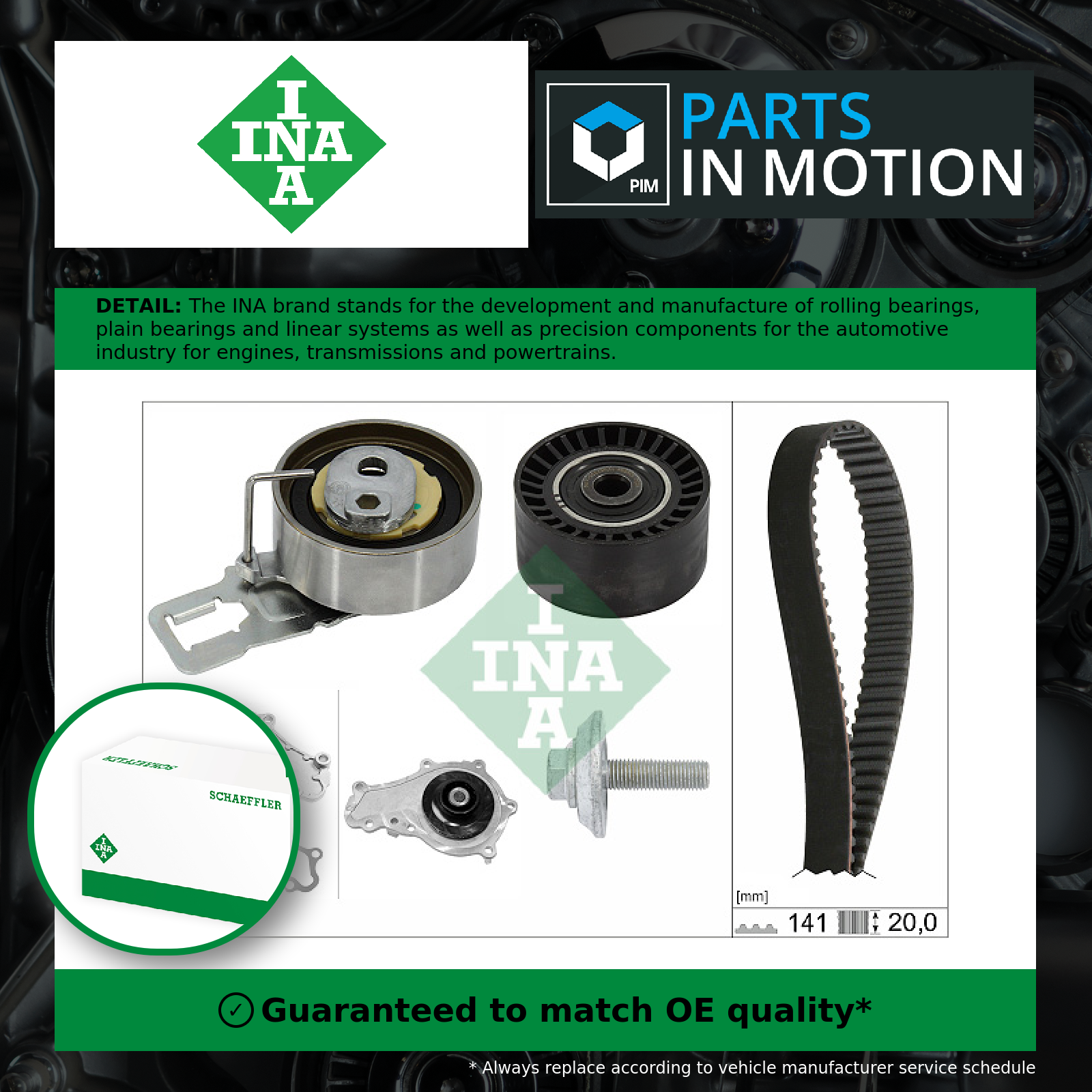 VAUXHALL VECTRA C 1.9 CDT 16V 150 TMNG BELT KT WATER PUMP & LOCKNG