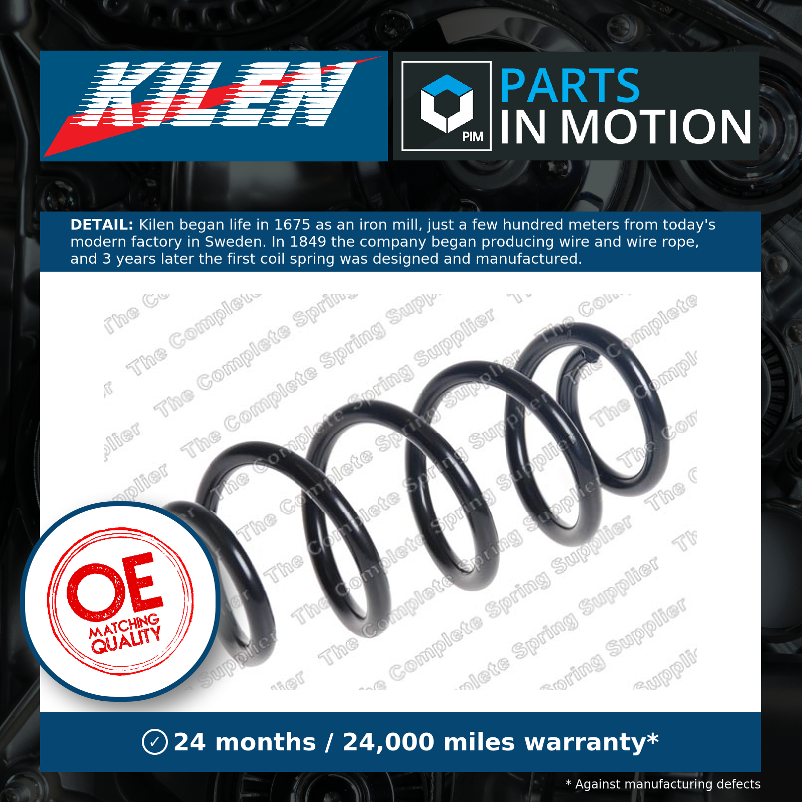 SUSPENSION SPRING 4258716 FOR MINI B37 C15 A 1.5L 3cyl B47C20B/C20A 2.0L 4cyl - Image 3