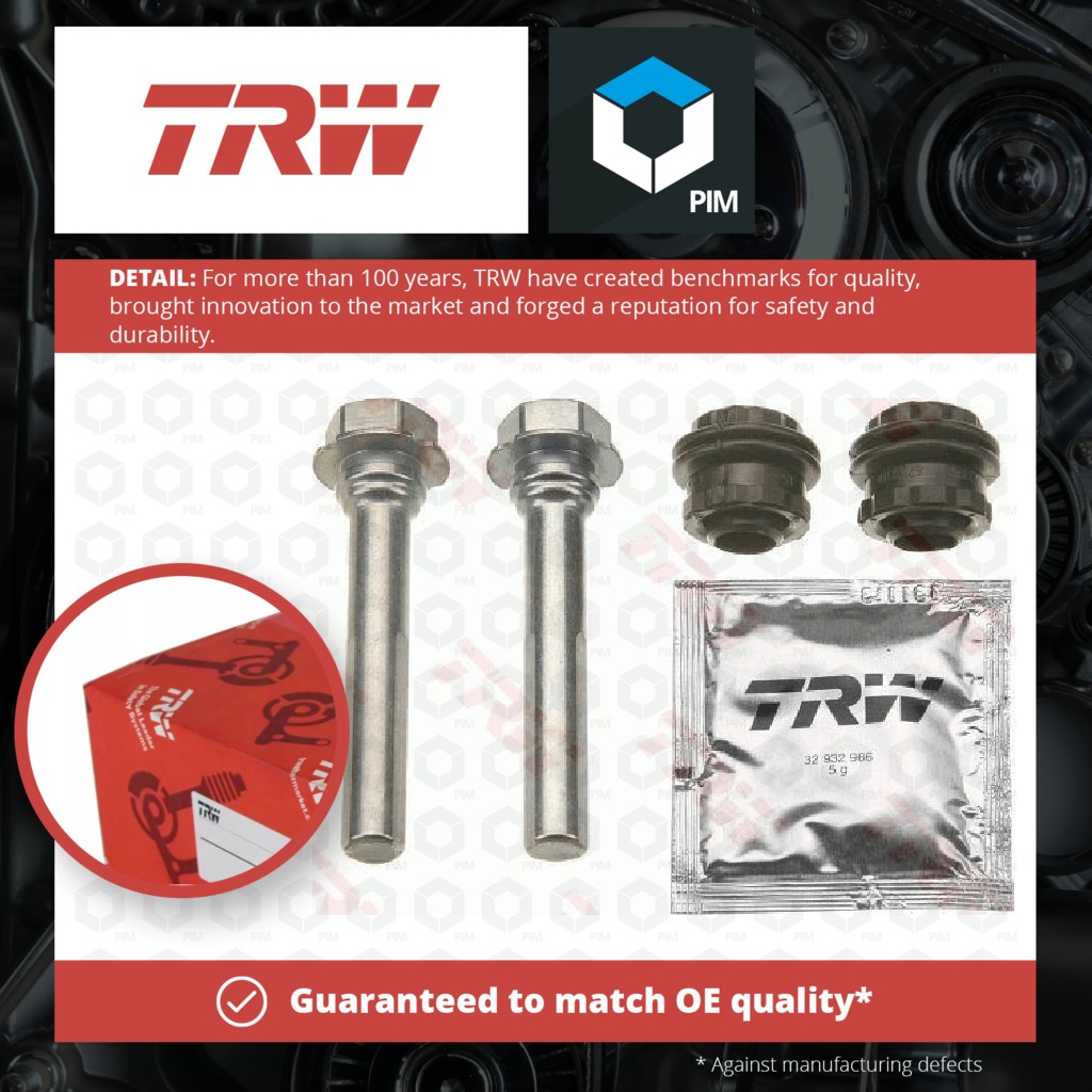 TRW Guide Pin Kit Rear ST1535 [PM1523486]