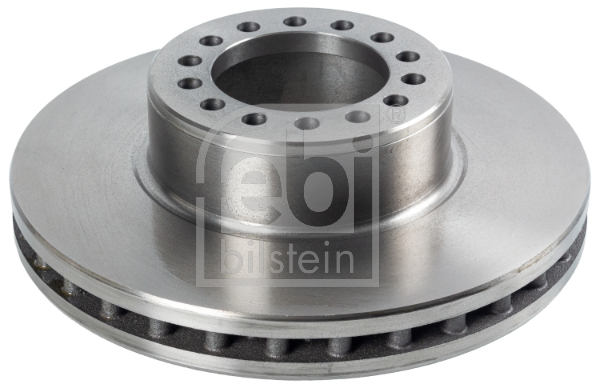 Febi 104287 CV Brake Disc Single Vented