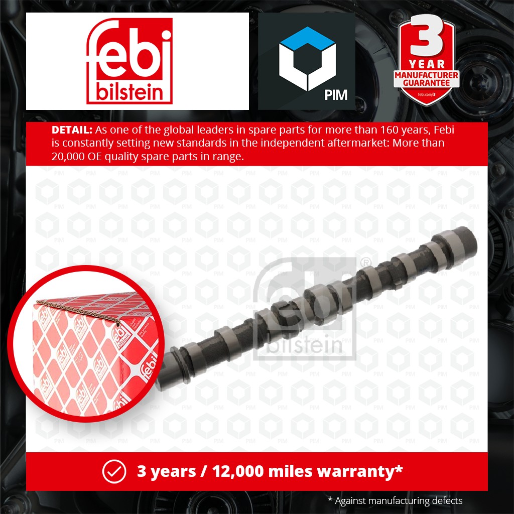 Febi Camshaft Exhaust Side 103717 [PM1502979]