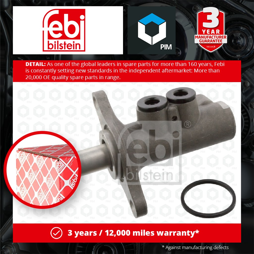 Febi Brake Master Cylinder 103499 [PM1502787]