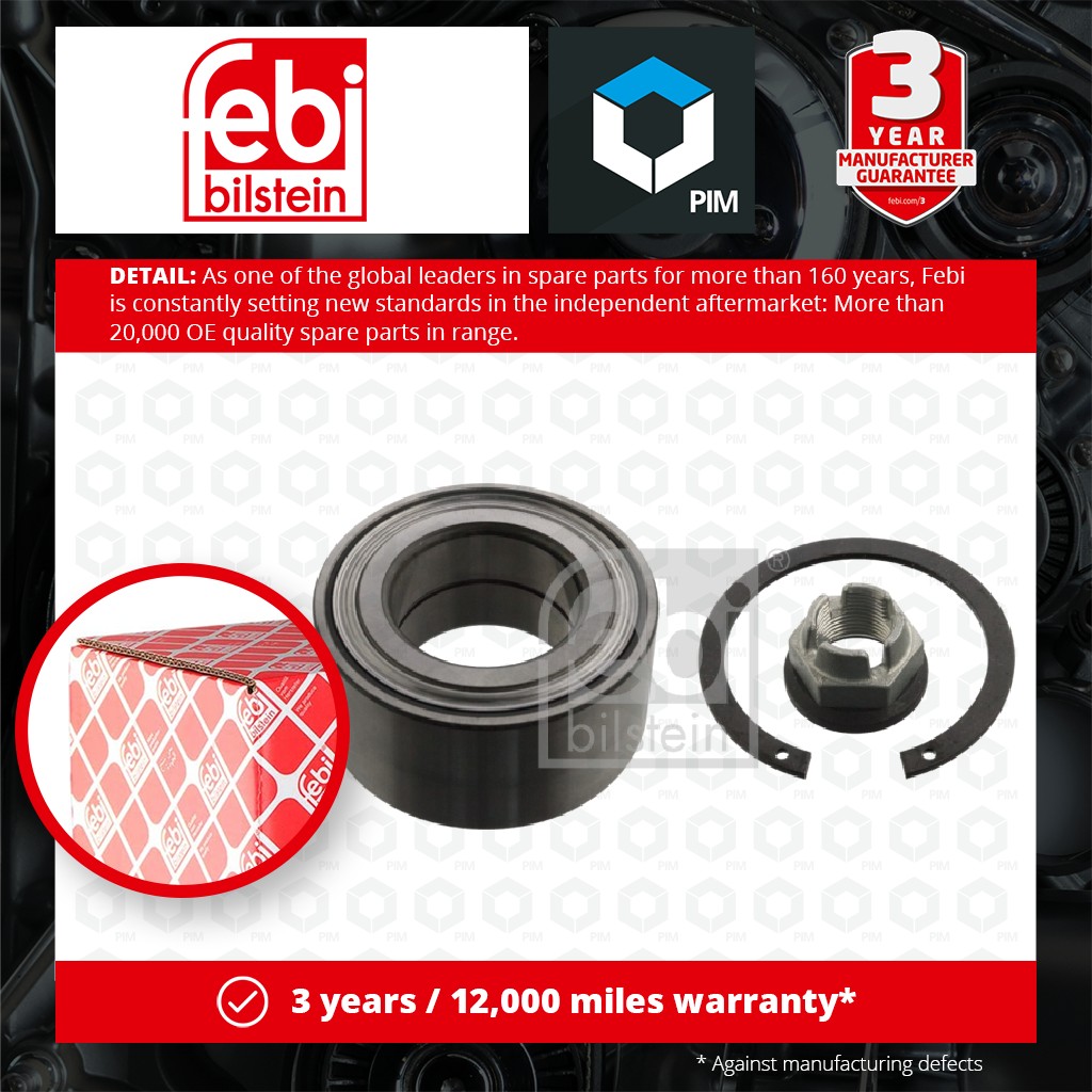 Febi Wheel Bearing Kit Rear 103156 [PM1502471]