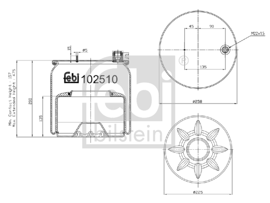 Febi 102510