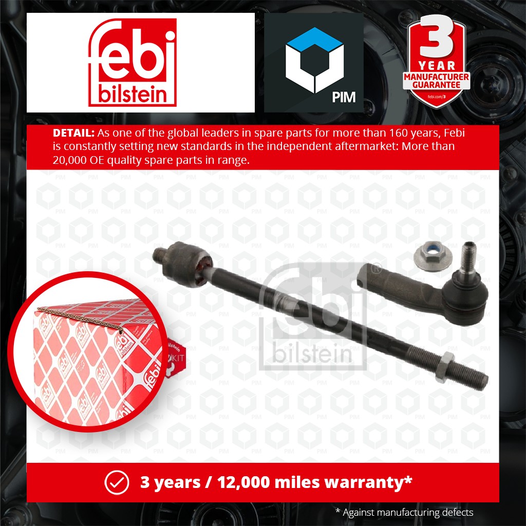 Febi Steering Rod Assembly Right 101411 [PM1500936]