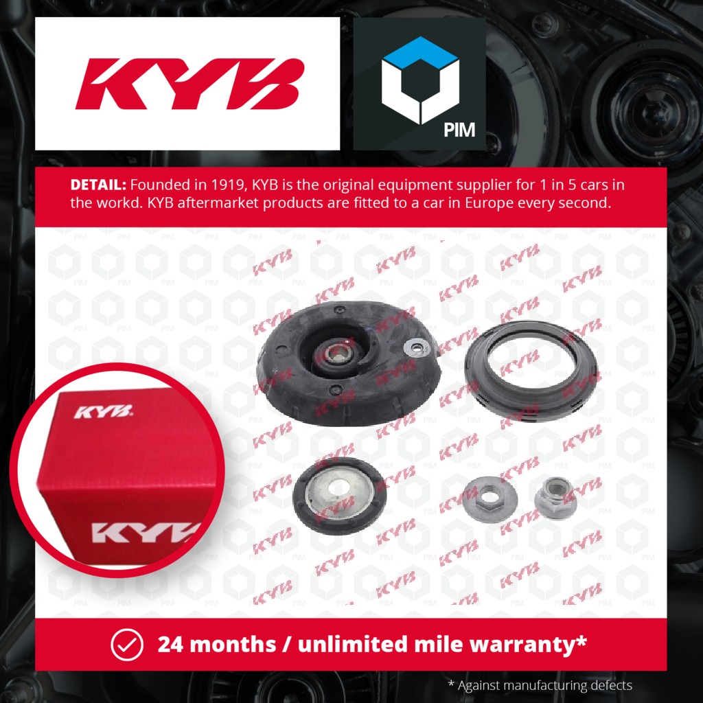 KYB Top Strut Mounting Front SM1553 [PM1499431]