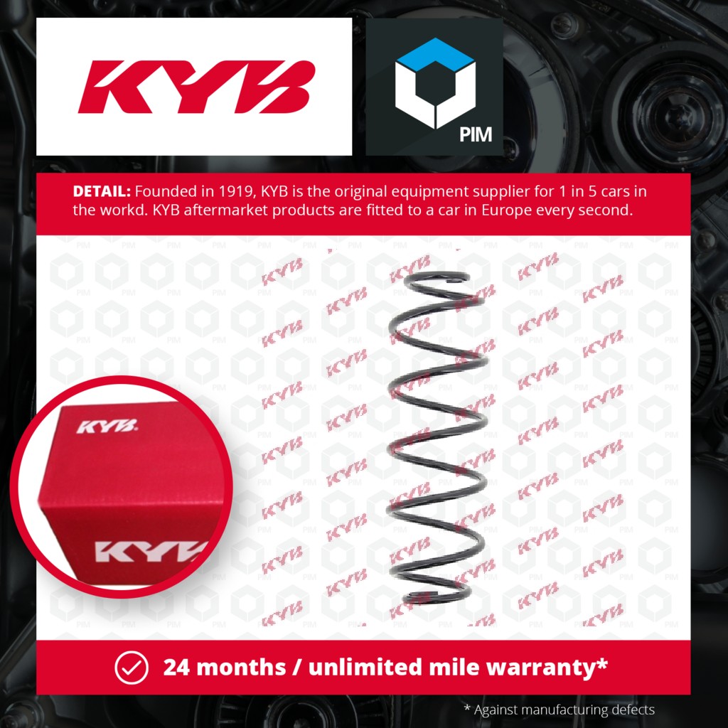 KYB Coil Spring Rear RA6111 [PM1498013]