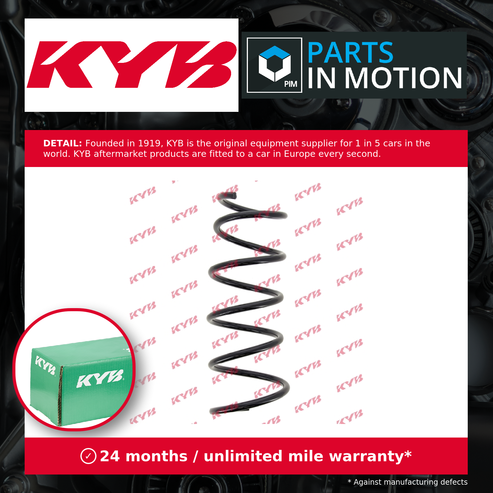 KYB Coil Spring Front RA3429 [PM1497566]