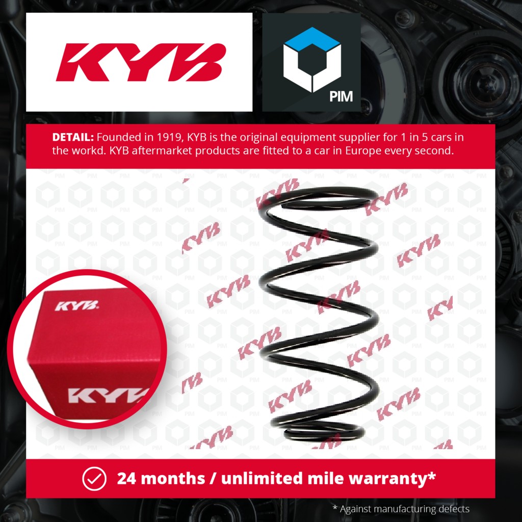 2x KYB Coil Spring Front RA1105 [PM1497239]