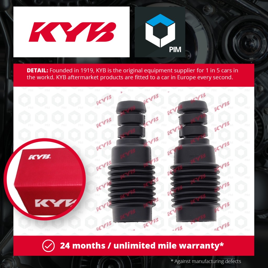 KYB Shock Absorber Dust Cover Kit Front 912025 [PM1497114]