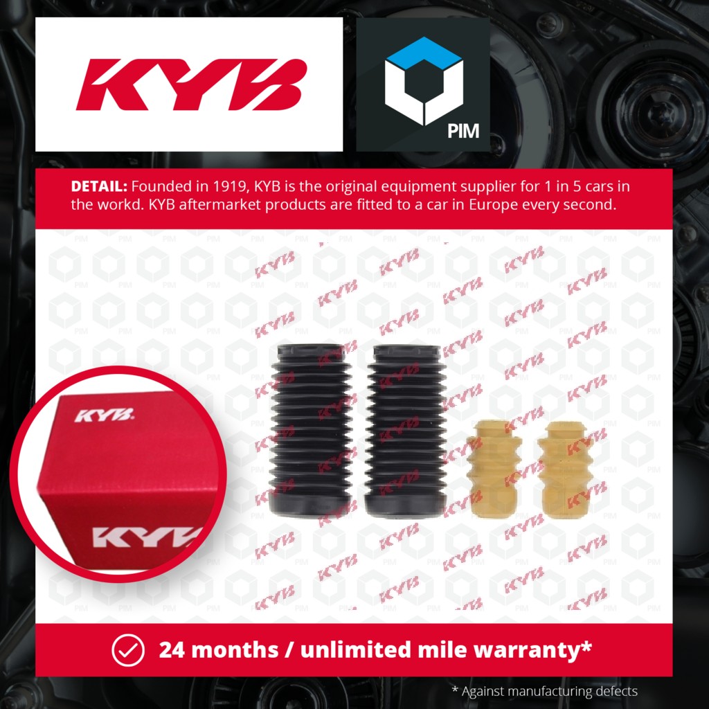 KYB Shock Absorber Dust Cover Kit Front 910127 [PM1496967]