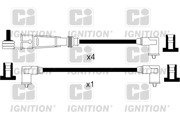 CI HT Leads Ignition Cables Set XC225 [PM1494608]