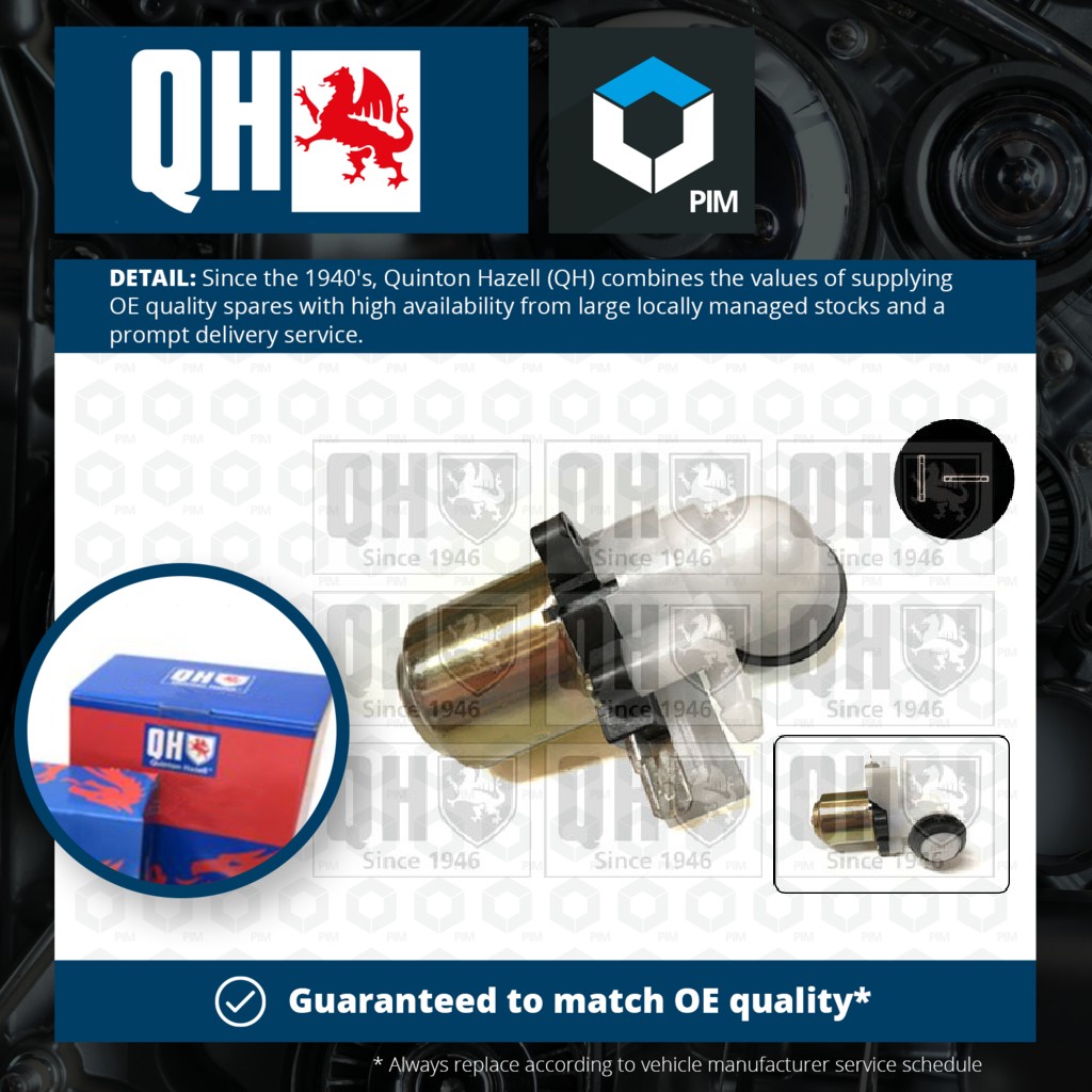 Quinton Hazell Washer Pump QWP031 [PM1493812]