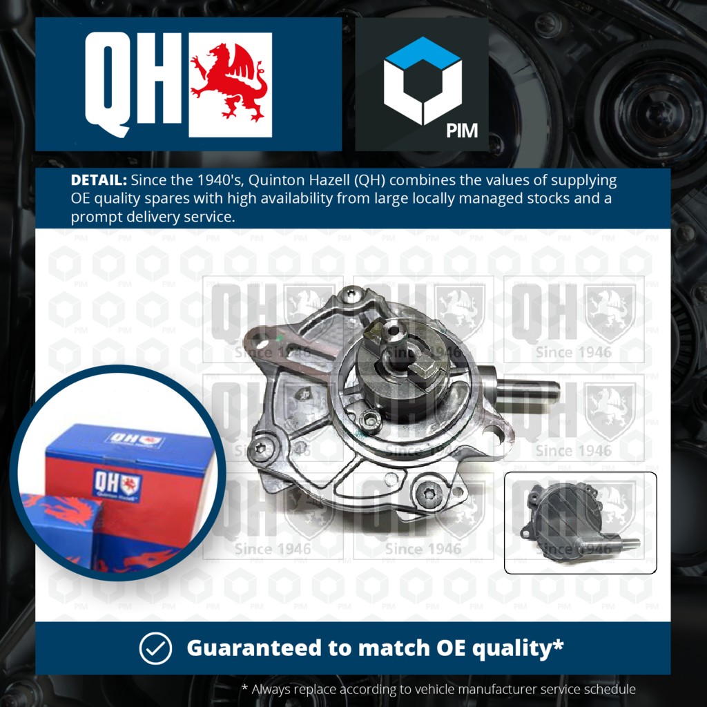 Quinton Hazell Vacuum Pump QVP1015 [PM1493434]