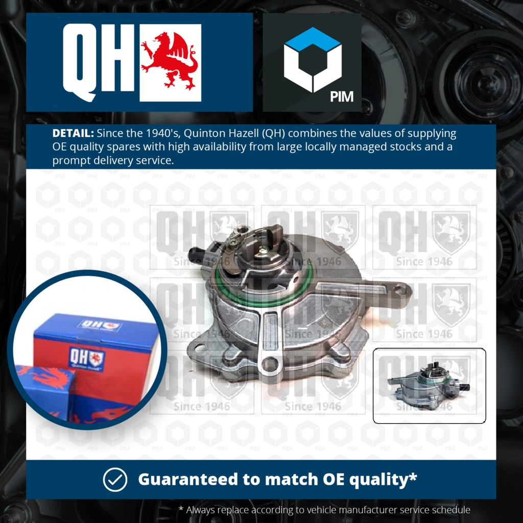 Quinton Hazell Vacuum Pump QVP1002 [PM1493421]