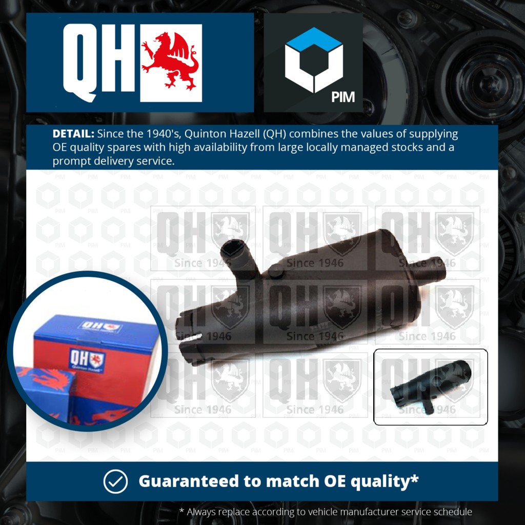 Quinton Hazell Engine Block Breather QTH843CF [PM1491699]