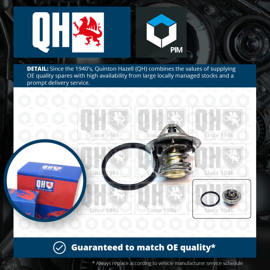 Quinton Hazell Coolant Thermostat QTH788K [PM1491647]