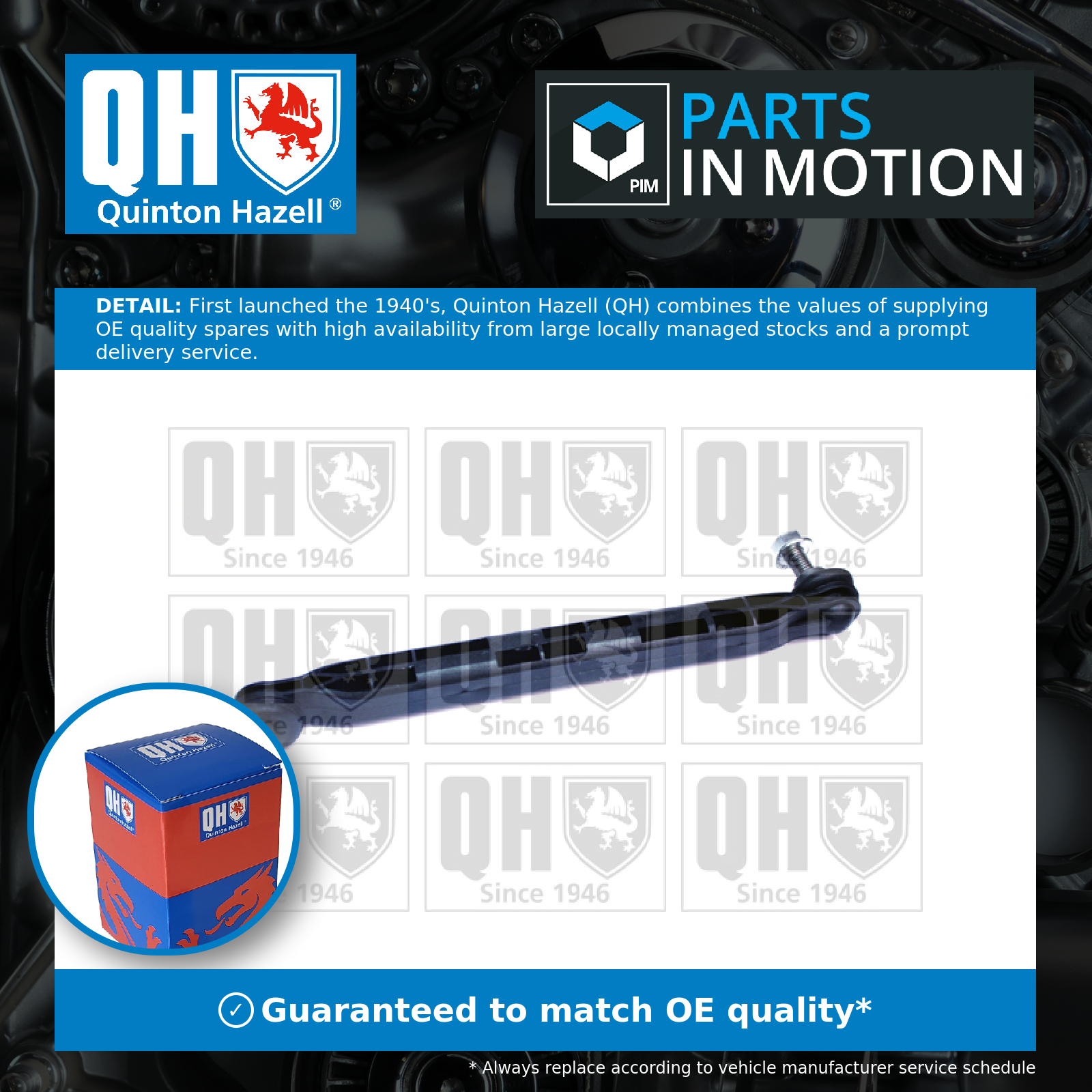 Quinton Hazell Anti Roll Bar Link Front QLS3832S [PM1488517]