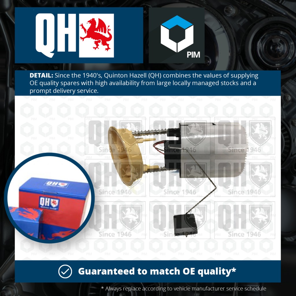 Quinton Hazell Fuel Pump QFP1052 [PM1486301]