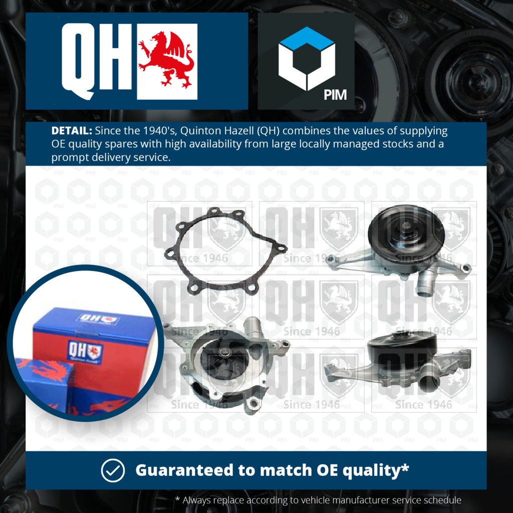 Quinton Hazell Water Pump QCP3838 [PM1482267]