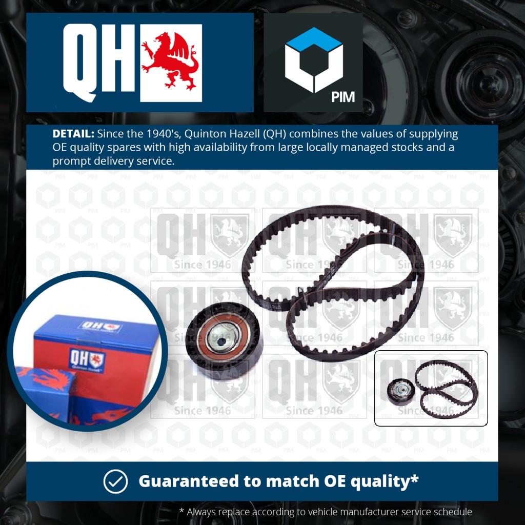 Quinton Hazell Timing Belt Kit QBK880 [PM1478522]
