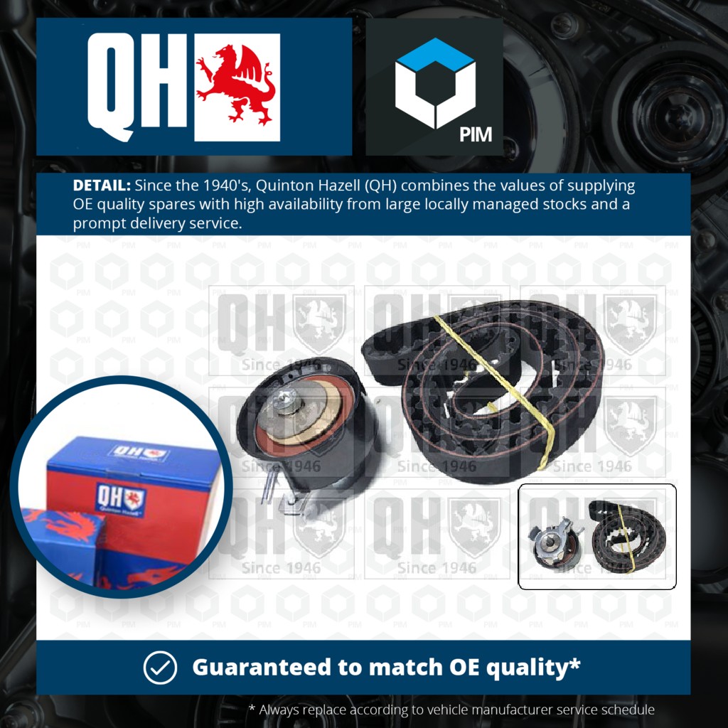 Quinton Hazell Timing Belt Kit QBK878 [PM1478520]