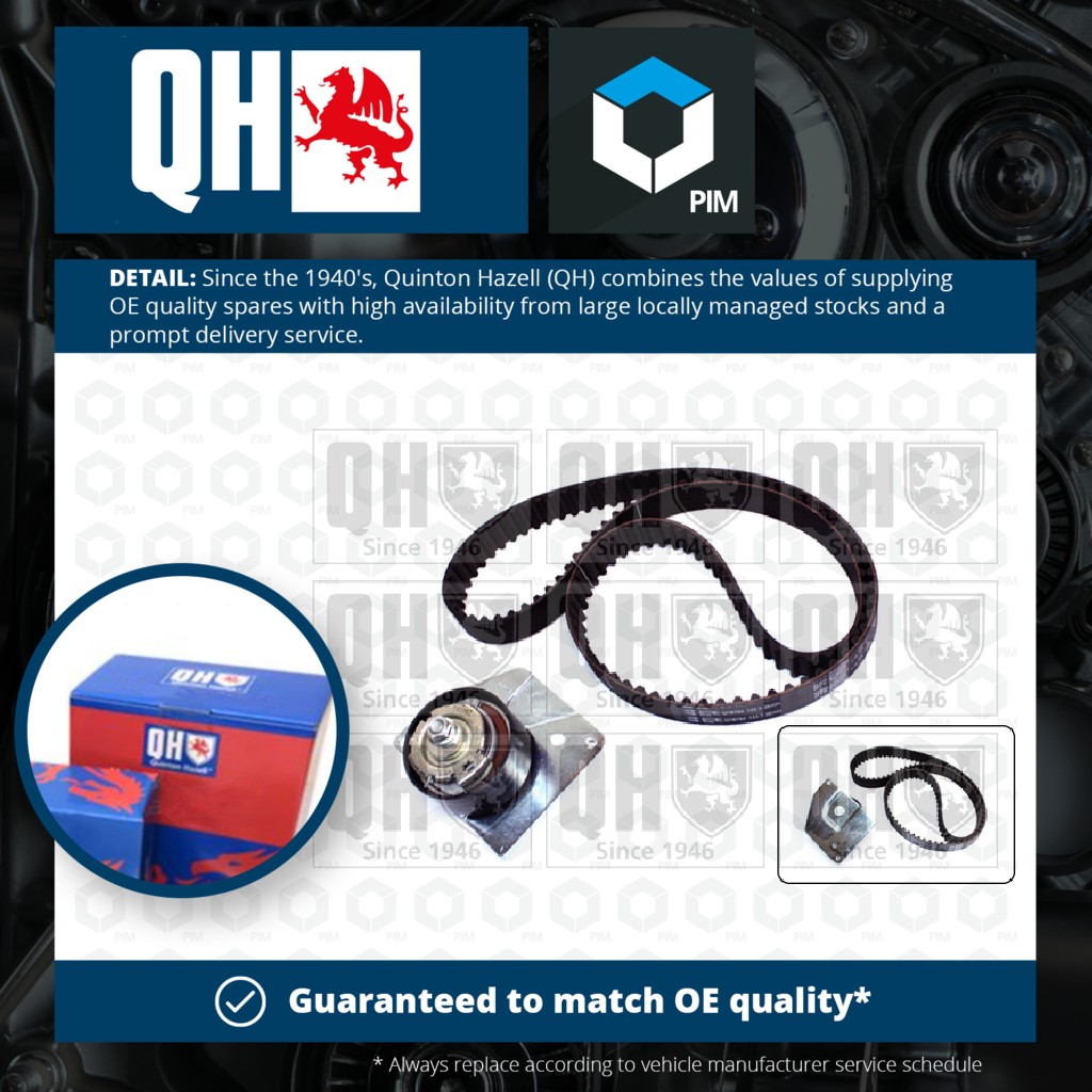 Quinton Hazell Timing Belt Kit QBK874 [PM1478516]