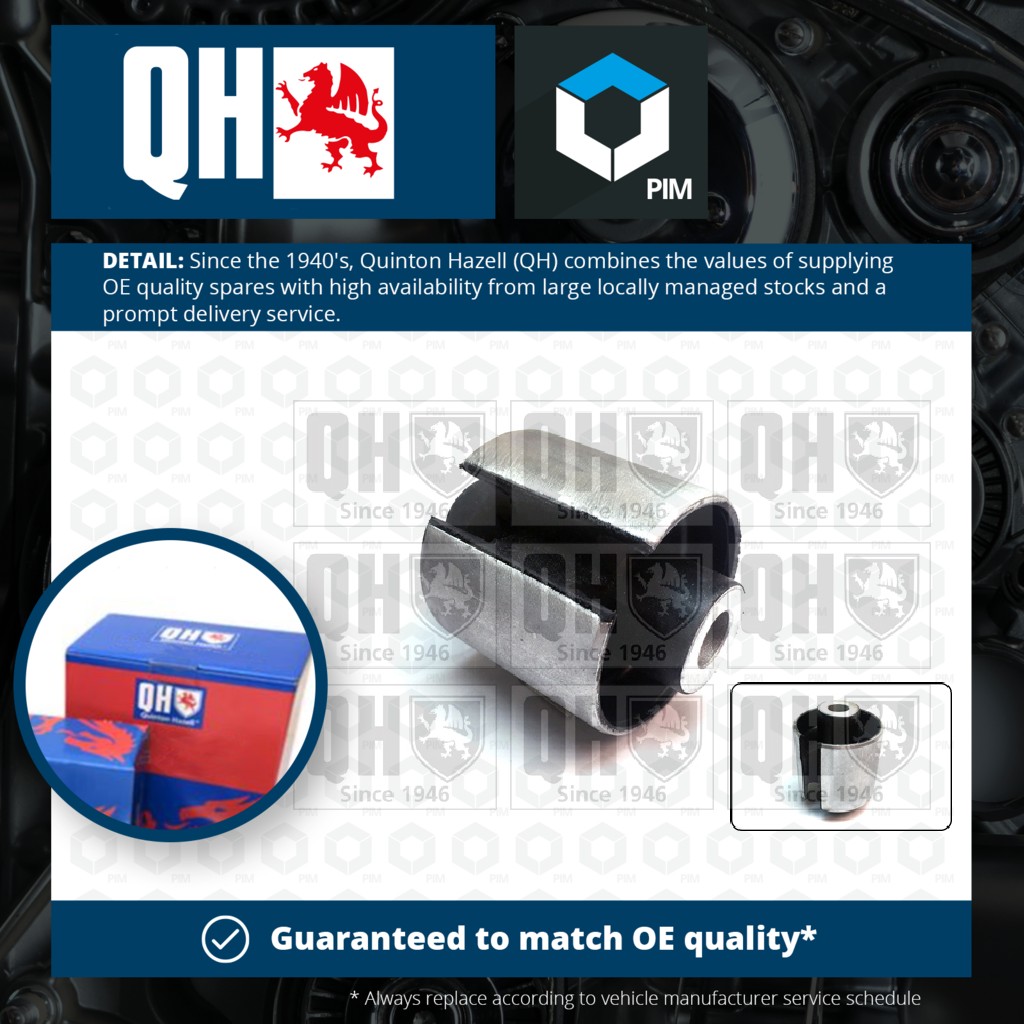 Quinton Hazell Wishbone / Control / Trailing Arm Bush EMS8643 [PM1476065]