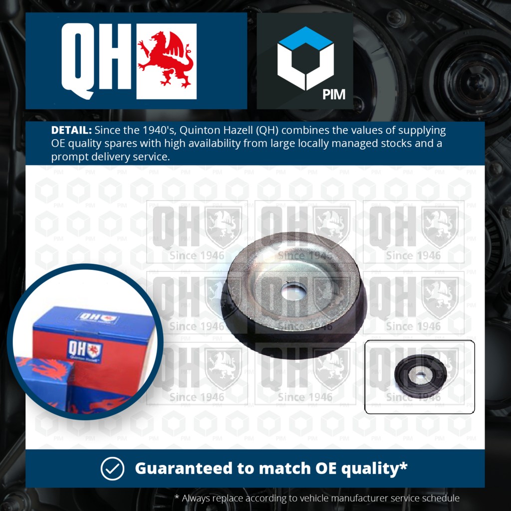 Quinton Hazell Wishbone / Control / Trailing Arm Bush EMS8322 [PM1475969]