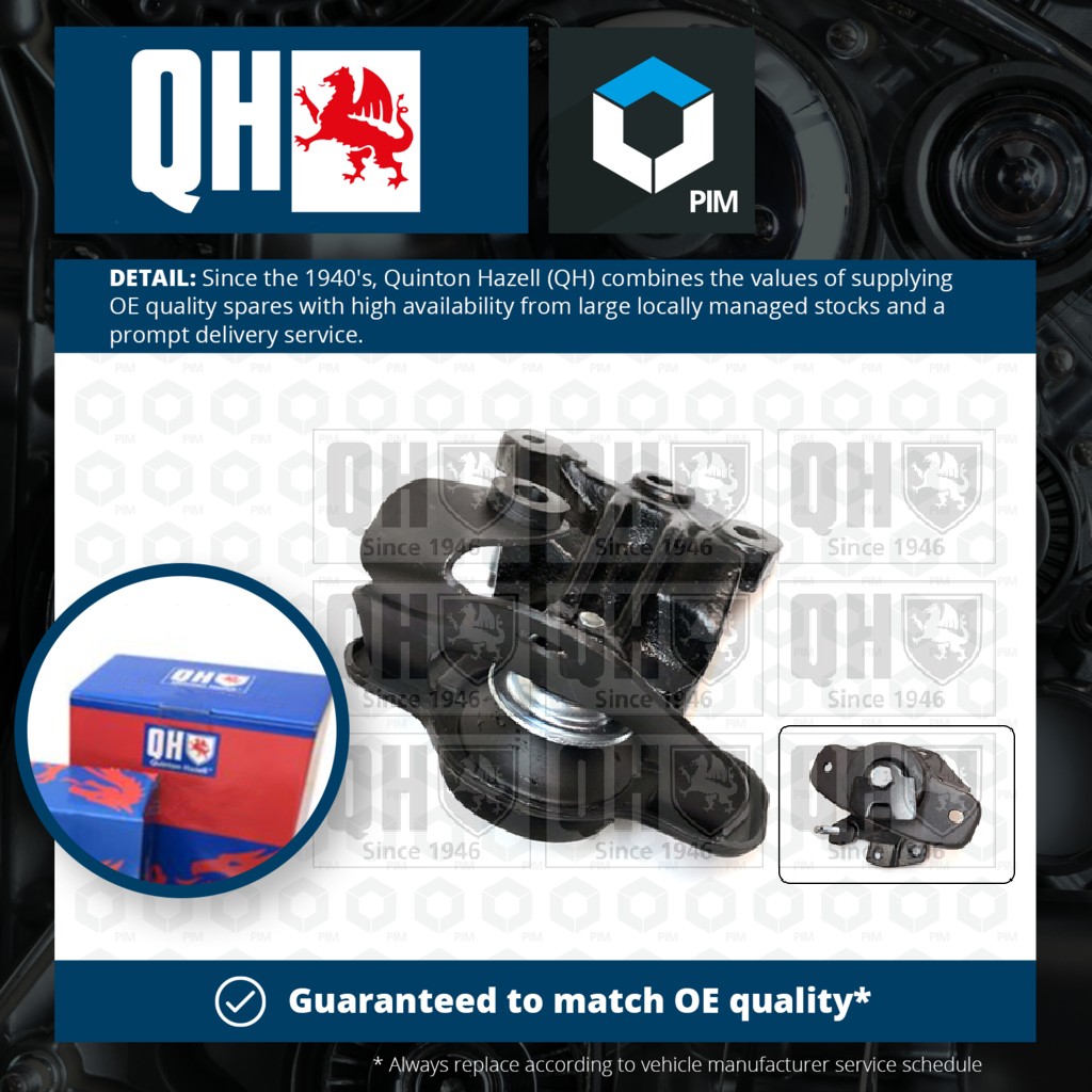 Quinton Hazell Engine Mount Front Right EM4753 [PM1475116]