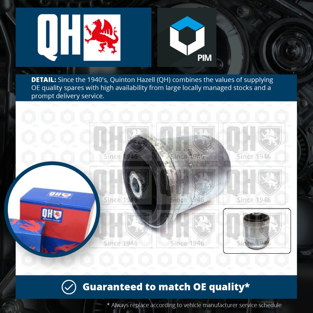 Quinton Hazell Gearbox Mounting Rear EM4588 [PM1474994]