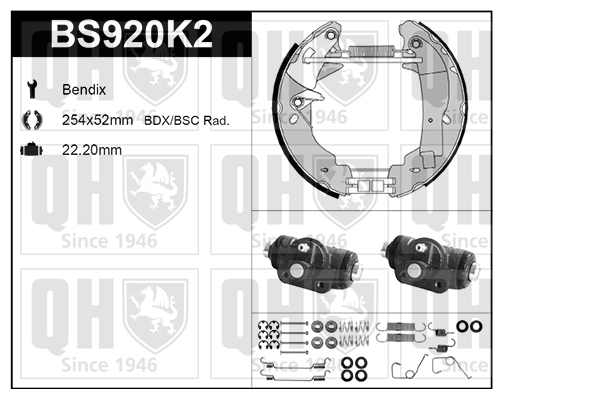 Quinton Hazell BS920K2