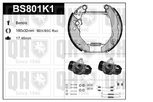 Quinton Hazell BS801K1